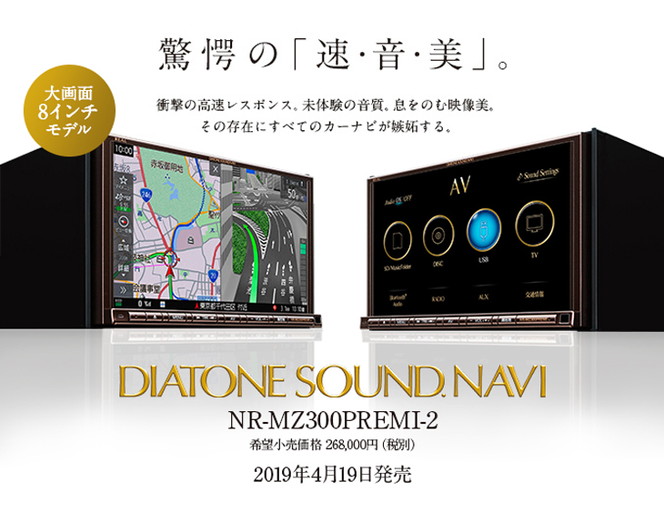 DIATONE SOUND.NAVI NR-MZ300PREMI-2