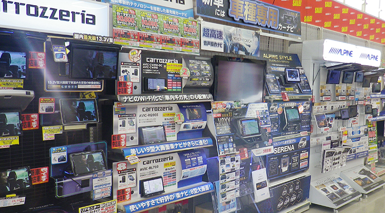 カーナビディスプレイ品